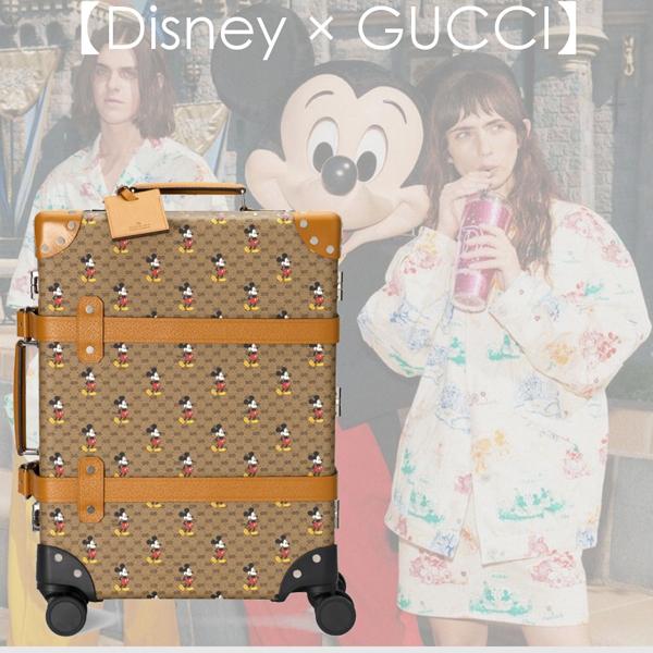 新作【DISNEY x GUCCI ディズニー 偽物】 グローブトロッターキャリーオンバッグ 533618 HWYBW 8559